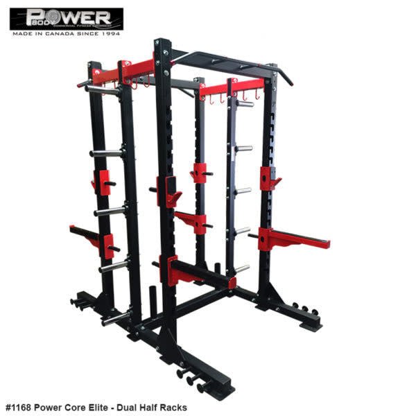 Power Body 1168 Dual Half Rack Gym Concepts