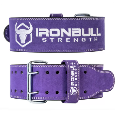 Iron Bull Strength 10mm Double Prong Power Belt Lifting Belts Iron Bull Strength Purple S