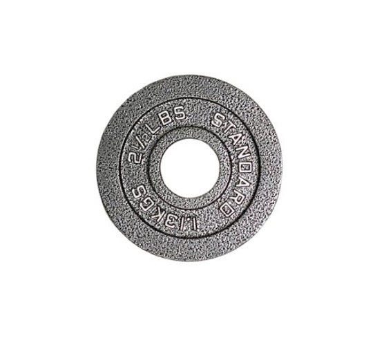 GC Standard Cast Iron Olympic Plate $0.50/LB Weights Gym Concepts 2.5 lb  