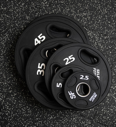 Select Fitness Urethane Olympic Weight Plates Weights Select Fitness