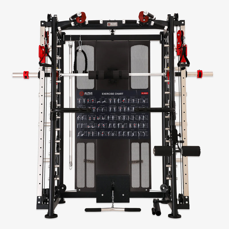 Altas AL-3000Y Multi-Functional Smith Machine Bundle Strength Altas Strength   