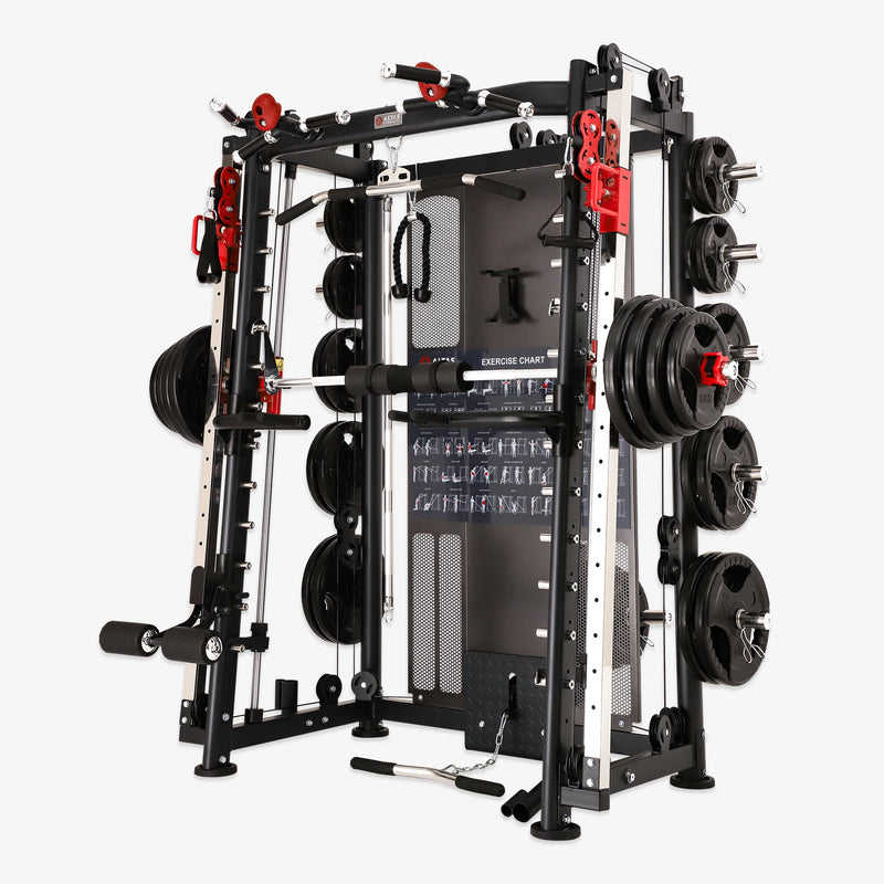 Altas AL-3000Y Multi-Functional Smith Machine Bundle Strength Altas Strength   