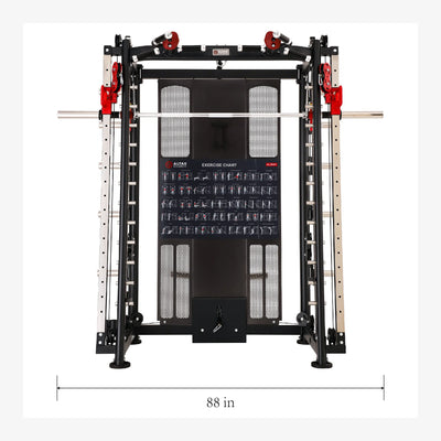 Altas AL-3000Y Multi-Functional Smith Machine Bundle Strength Altas Strength   