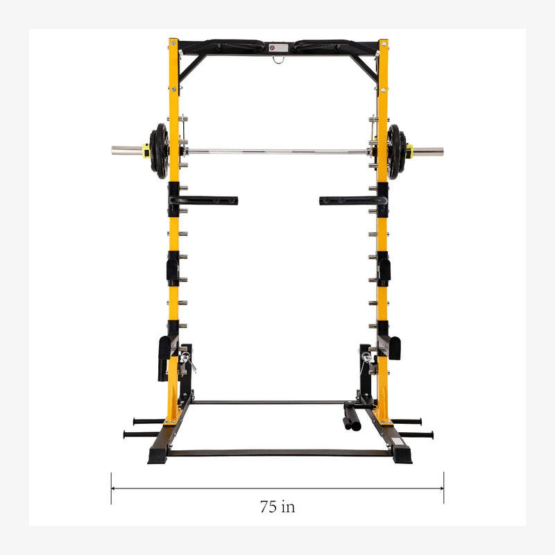 Altas AL-3035 Smith Machine Half Rack Combo Strength Altas Strength   