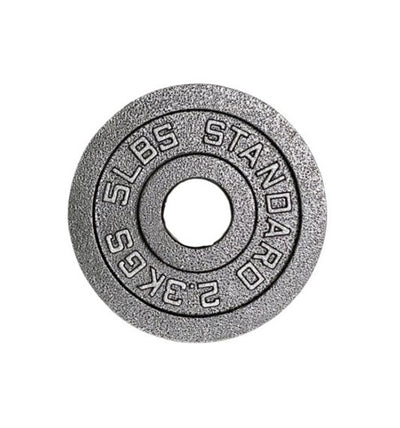 GC Standard Cast Iron Olympic Plate $0.50/LB Weights Gym Concepts 5 lb  