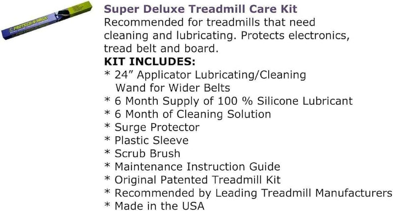 Protech-N-Walk Super Deluxe Treadmill Care Kit Cardio Lube-N-Walk   