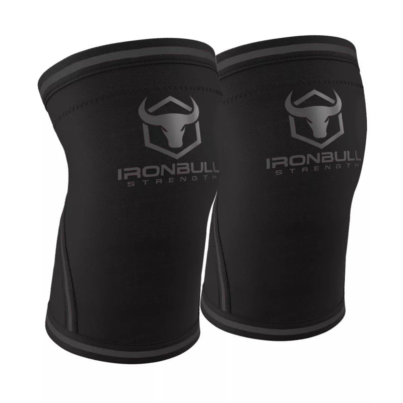 Iron Bull Strength 7mm Knee Sleeves Knee Sleeves Iron Bull Strength Black S 