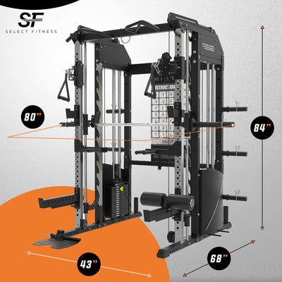 FTS-3PRO All In One Home Gym Strength Select Fitness   