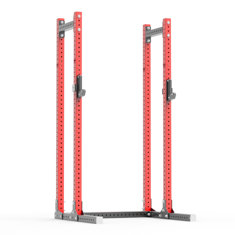 Iron Bull Strength HR1 Rack Builder Racks - Squat Racks Iron Bull Strength 81" Red
