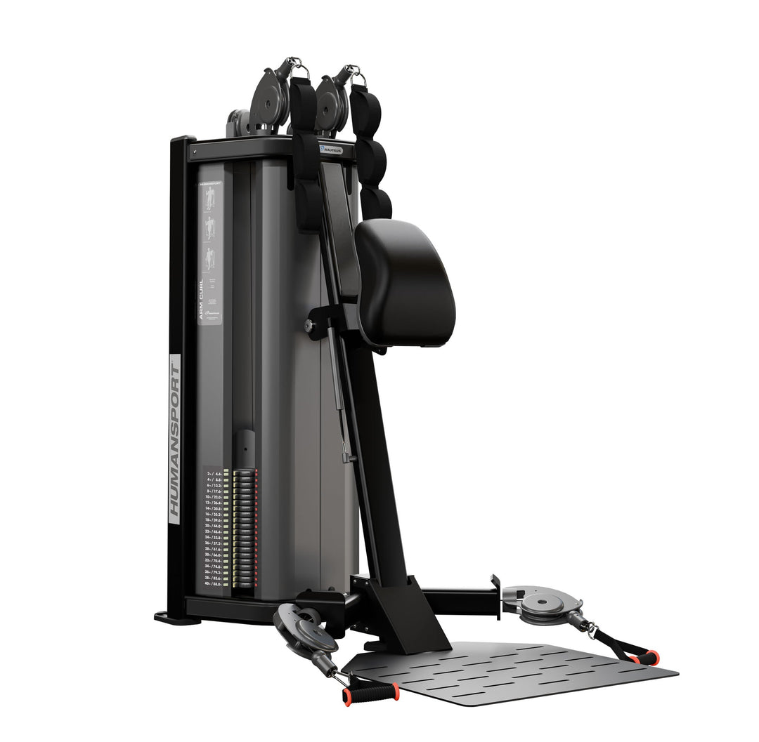 Nautilus HumanSport 9-HSAC3-60BZE manufacturer-matched commercial strength machine