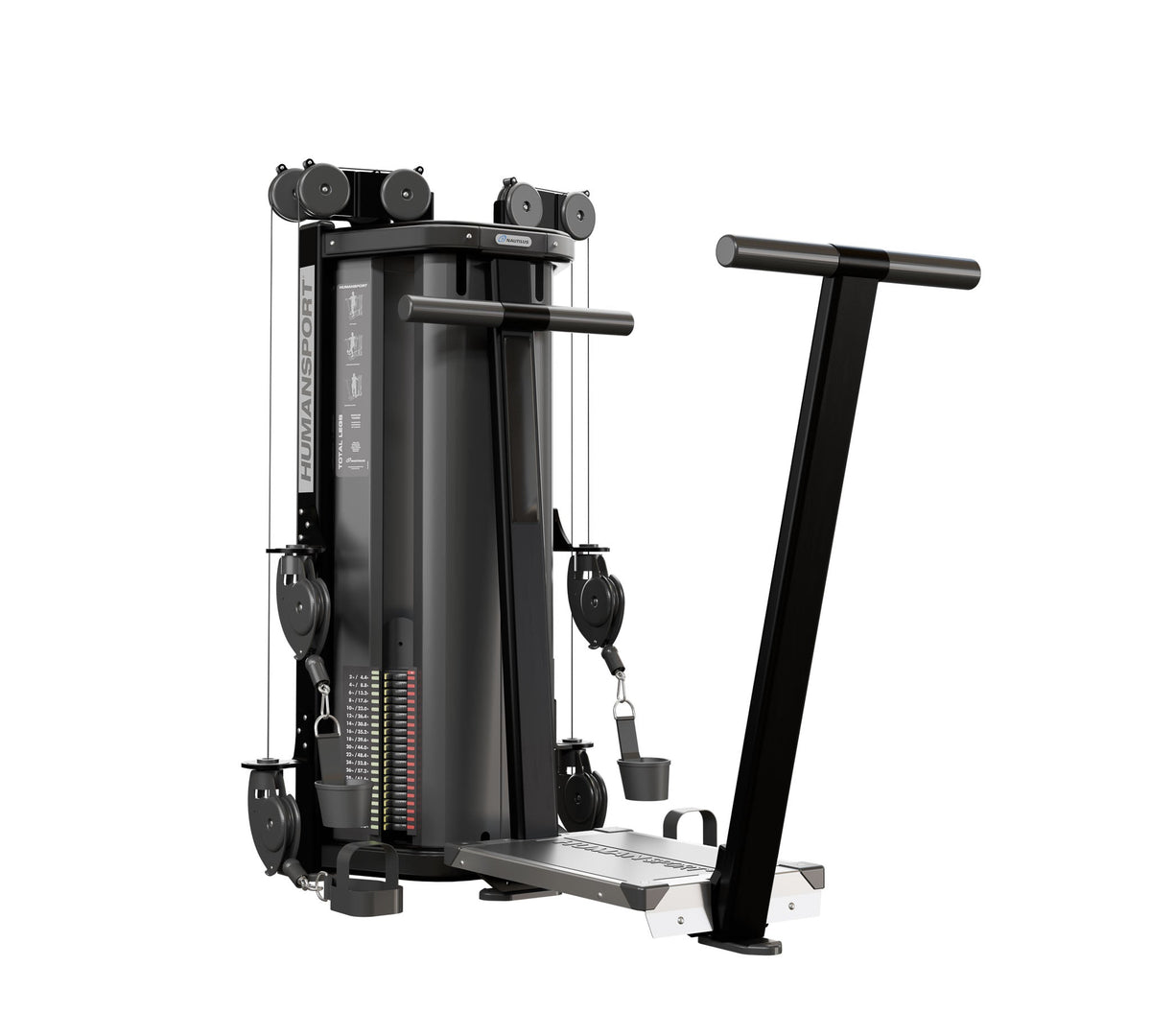 Nautilus HumanSport 9-HSTL3-60AAE manufacturer-matched commercial strength machine