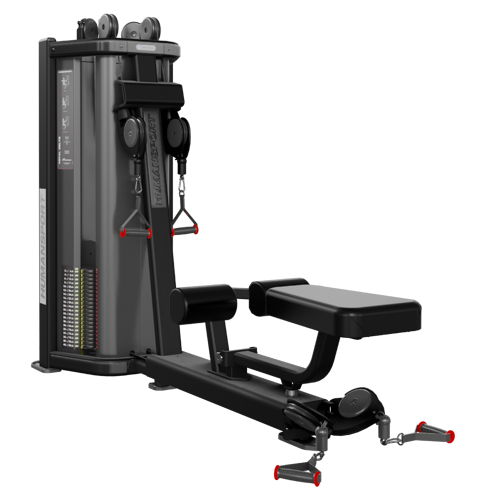 Nautilus HumanSport Total Delts (HSTD3), official Core Health & Fitness image, illustrated frame/trim configuration
