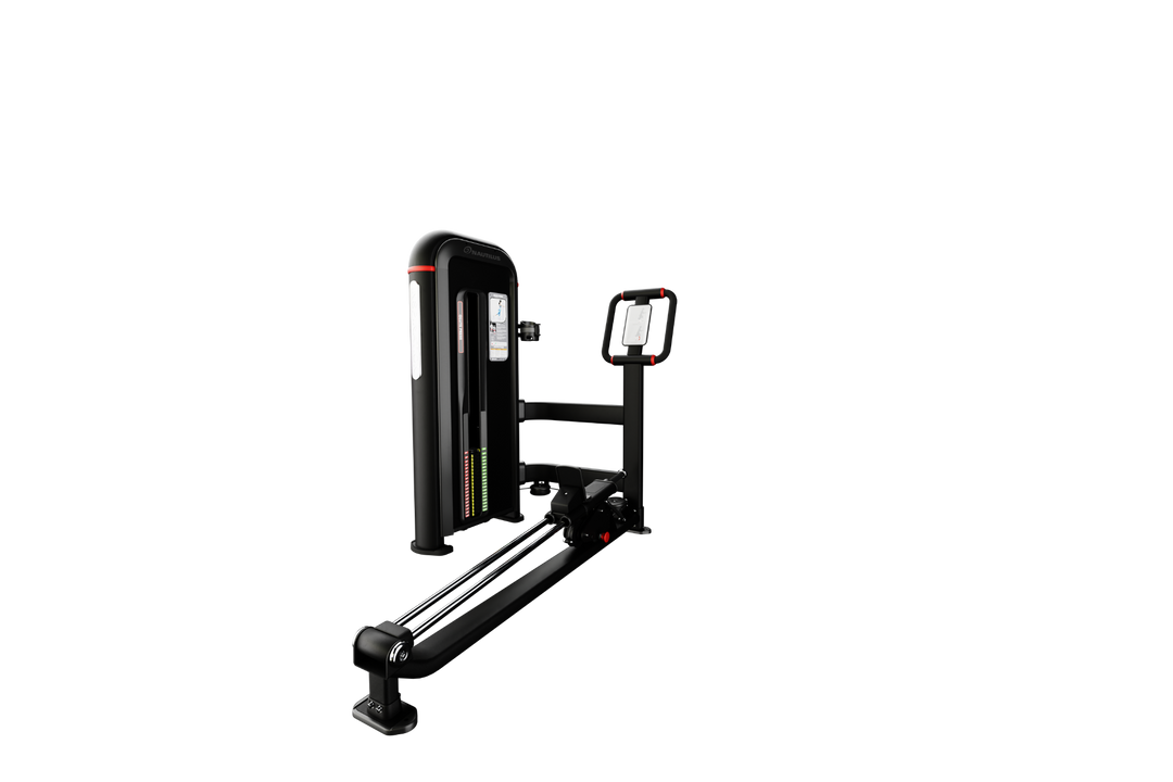 Nautilus Inspiration Glute Press machine in black, three-quarter view