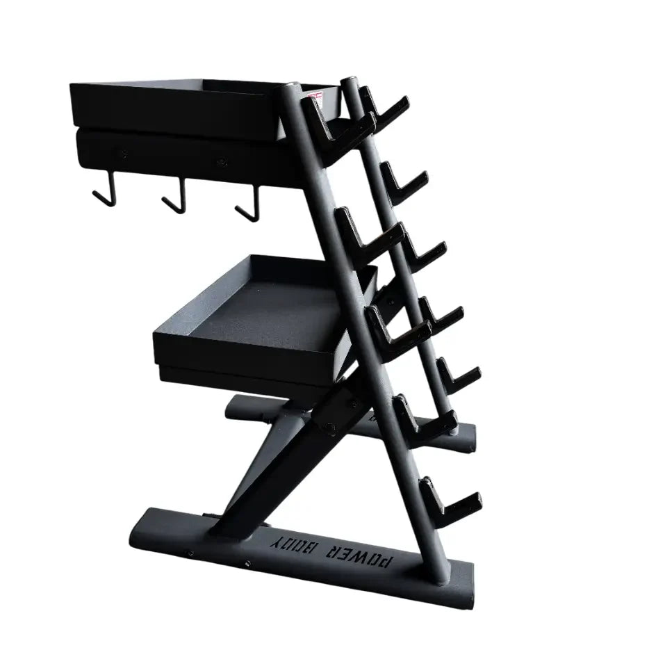 Power Body XTRME 2-Tier Accessory Rack – XS-911A Commercial Power Body