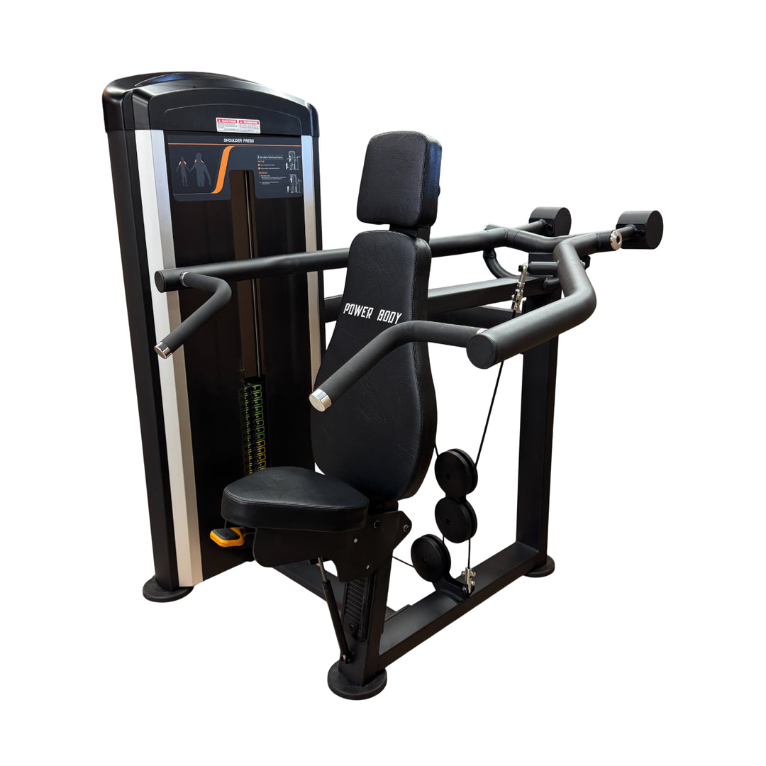 Power Body XTRME Selectorized Shoulder Press – XS-370 Commercial Power Body