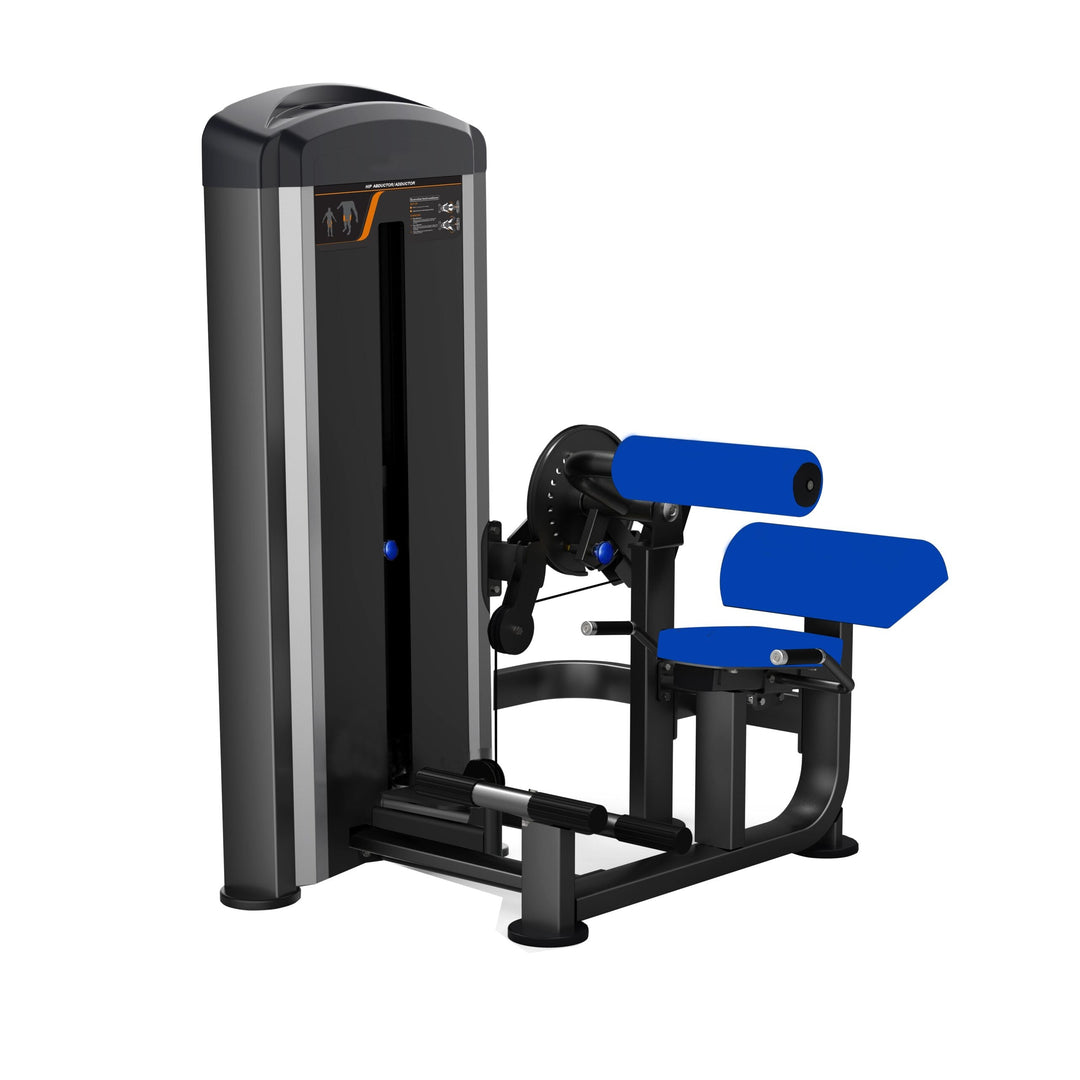 Power Body XTRME XS-380 selectorized ab crunch and back extension machine, standard black finish