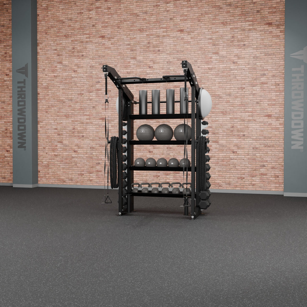Throwdown 8 foot Alpha XTC low-profile rig, official Core manufacturer photograph.