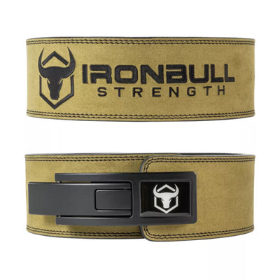 Iron Bull Strength Unleash 10mm 4" Lever Belt Lifting Belts Iron Bull Strength S Milspec Green