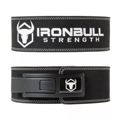 Iron Bull Strength Unleash 10mm 4" Lever Belt Lifting Belts Iron Bull Strength S Black