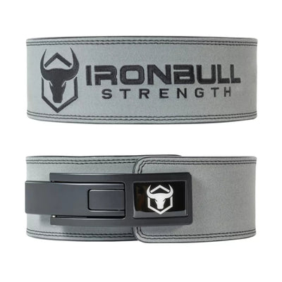 Iron Bull Strength Unleash 10mm 4" Lever Belt Lifting Belts Iron Bull Strength S Gray