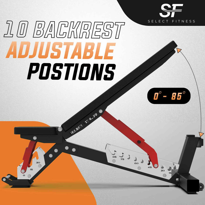 Select Fitness FIB-5 Adjustable Bench Strength Select Fitness   