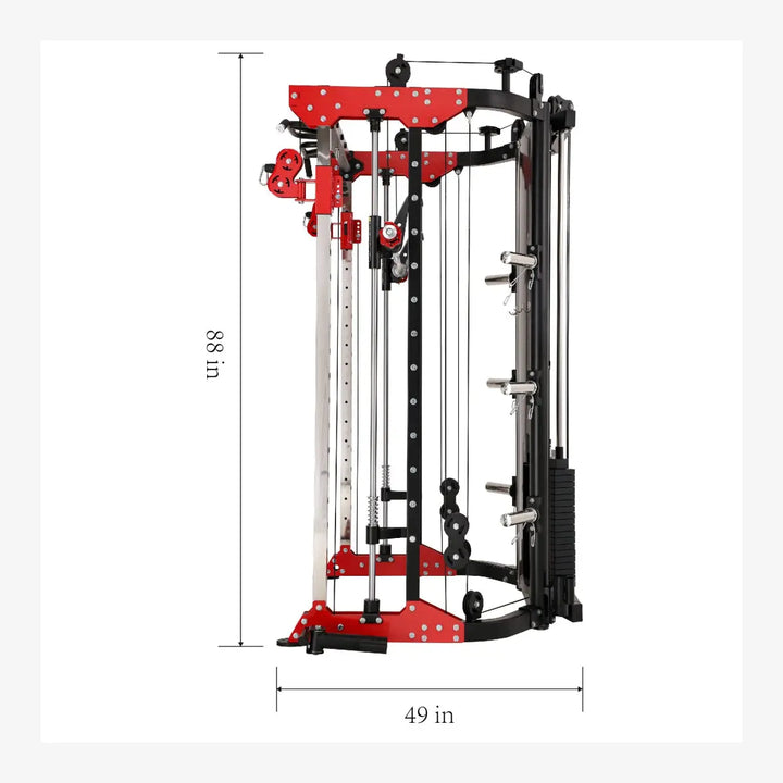 AL - 3058 All in One Smith Functional Bundles - Gym Concepts