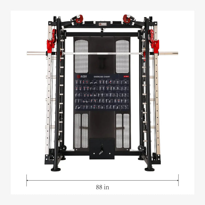 Altas Strength AL-3000Y Multi-Functional Smith Machine Bundle Strength Altas Strength
