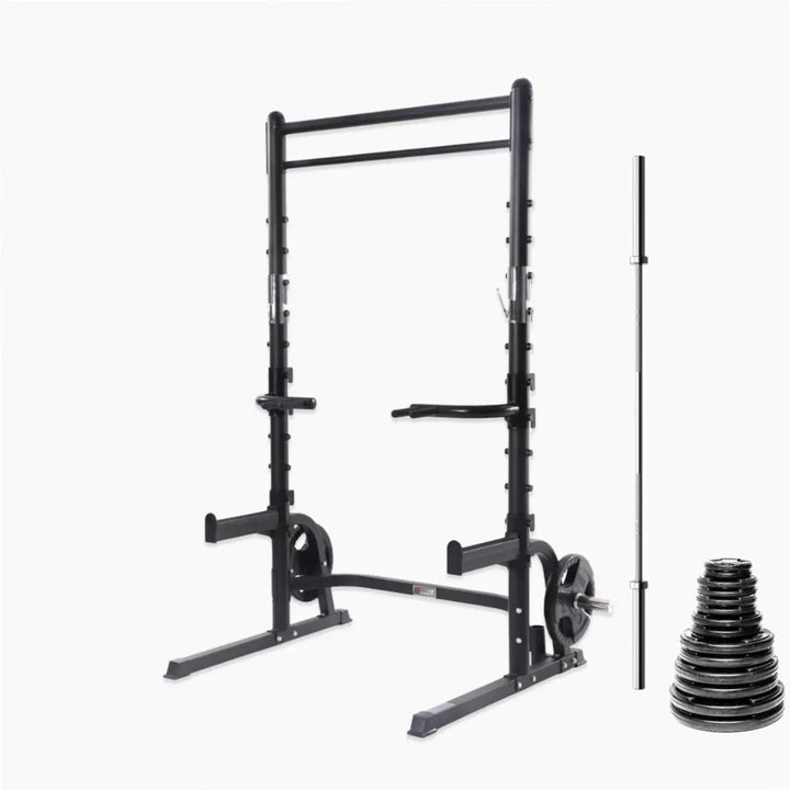Altas Strength AL-3003 Squat Rack Bundles Strength Altas Strength AL-3003 + 300lb Plate Set