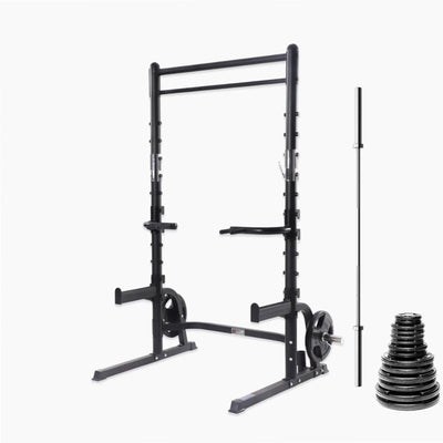 Altas Strength AL-3003 Squat Rack Bundles Strength Altas Strength AL-3003 + 300lb Plate Set