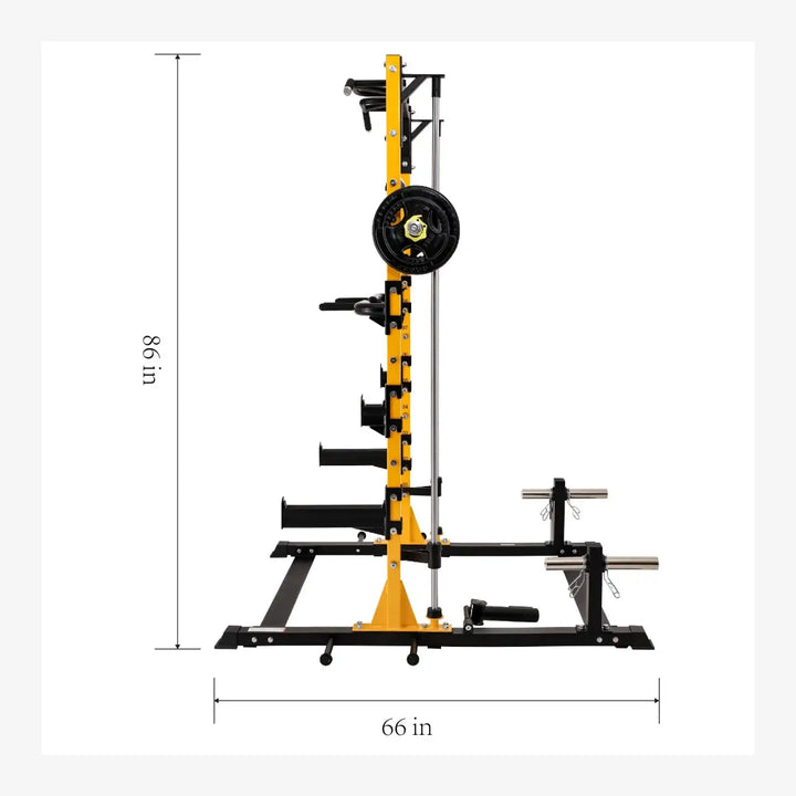 Altas Strength AL-3035 Smith Machine Half Rack Combo Strength Altas Strength