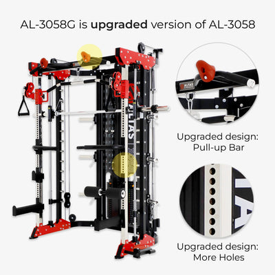 Altas Strength AL-3058G All-in-One Smith Machine Strength Altas Strength