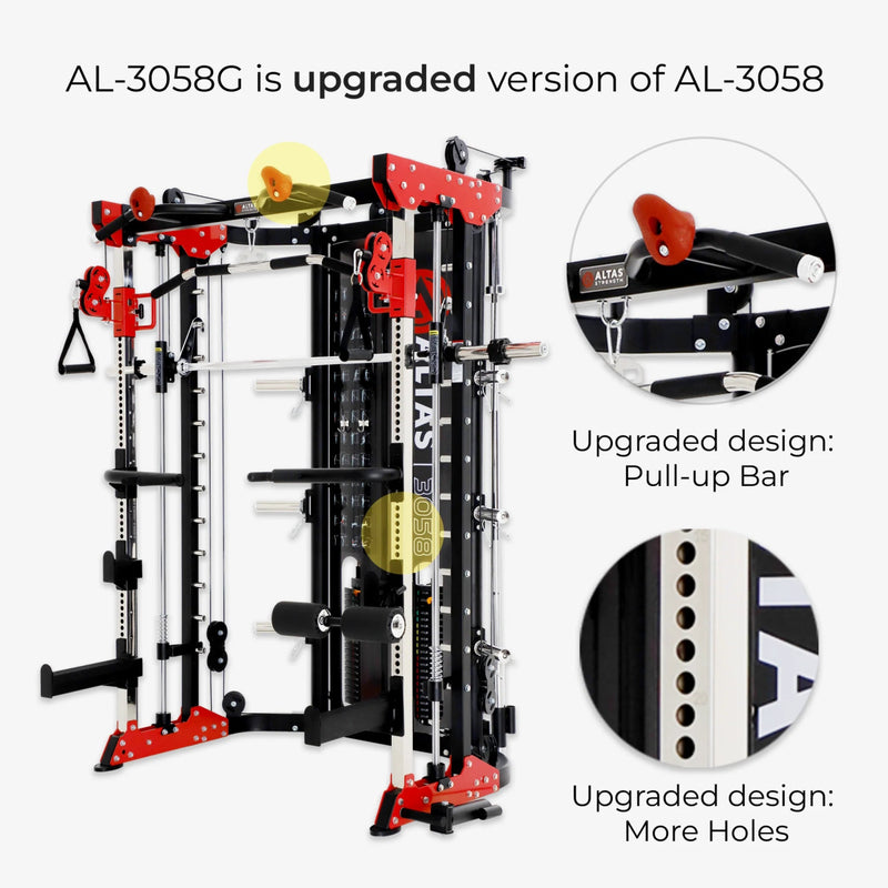 Altas Strength AL-3058G All-in-One Smith Machine Strength Altas Strength