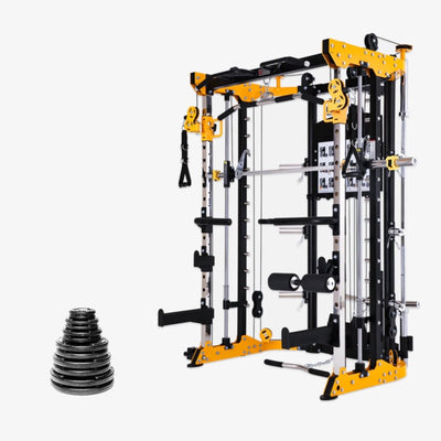 Altas Strength AL-3059 All-in-One Functional Smith Bundles Strength Altas Strength AL-3059 + 245lb Plate Set