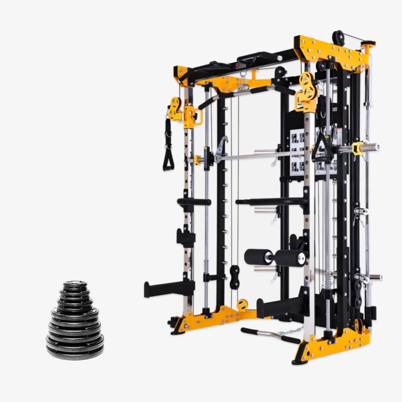 Altas Strength AL-3059 All-in-One Functional Smith Bundles Strength Altas Strength AL-3059 + 245lb Plate Set