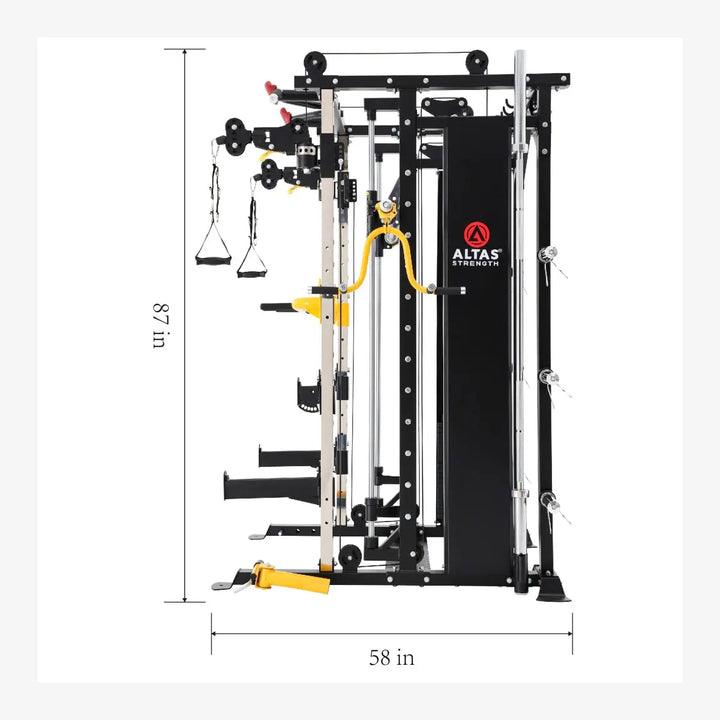 Altas Strength AL-3087B All-in-One Smith Machine Strength Altas Strength