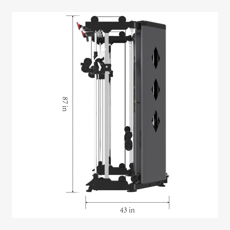 Altas Strength AL-3101 Folding Functional Smith + Bench Bundle Strength Altas Strength