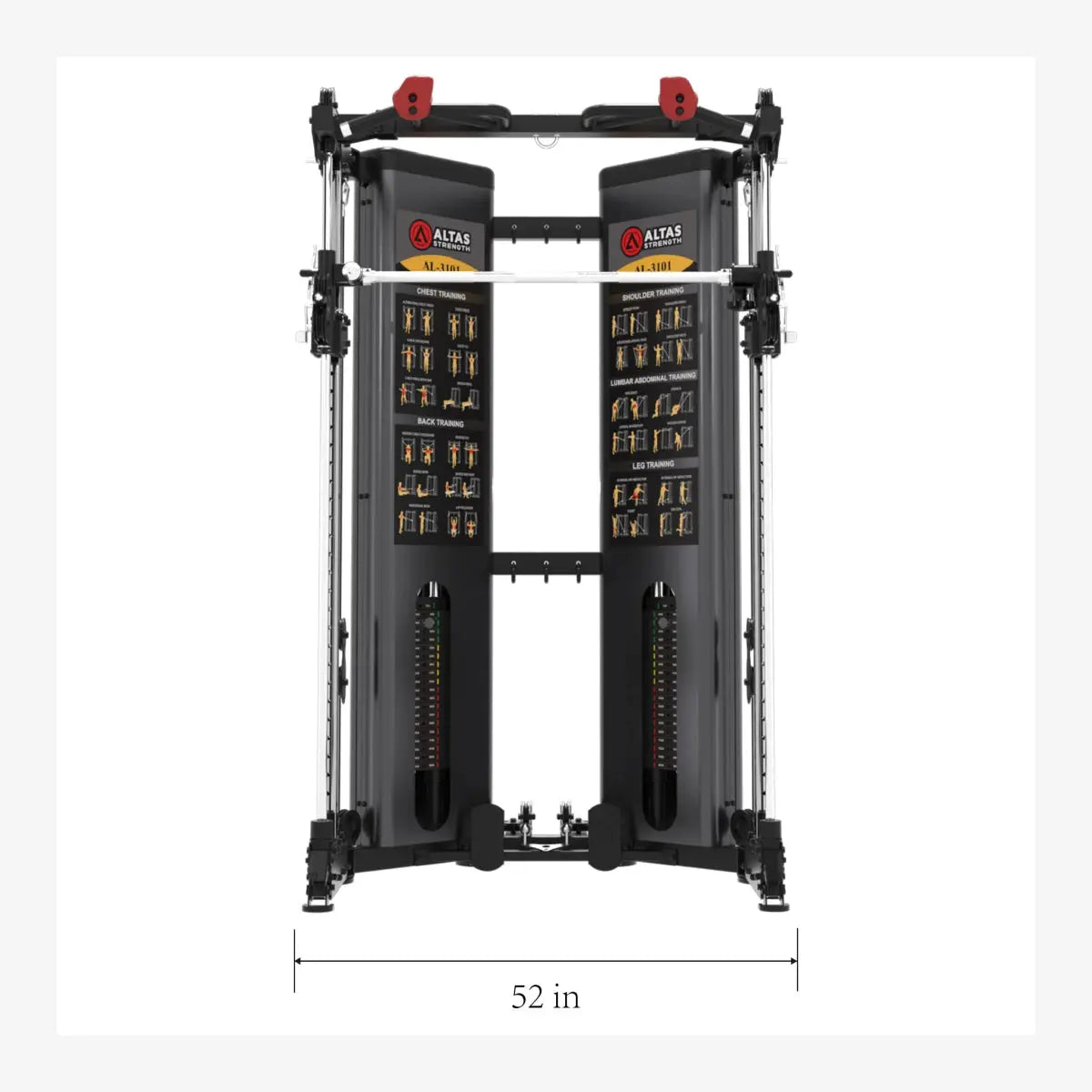 Altas Strength AL-3101 Folding Functional Smith + Bench Bundle Strength Altas Strength