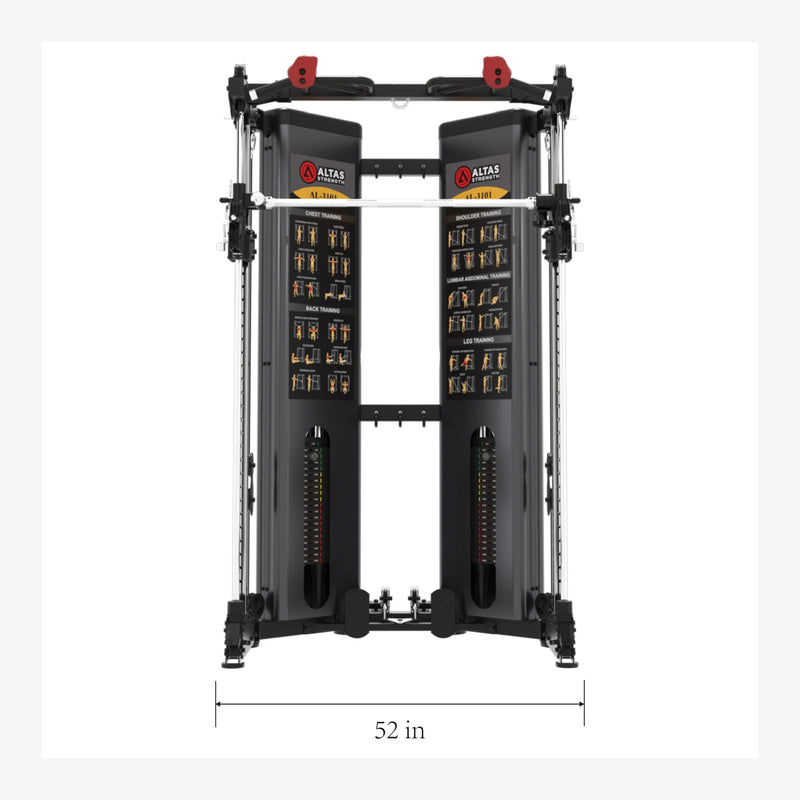 Altas Strength AL-3101 Folding Functional Smith + Bench Bundle Strength Altas Strength