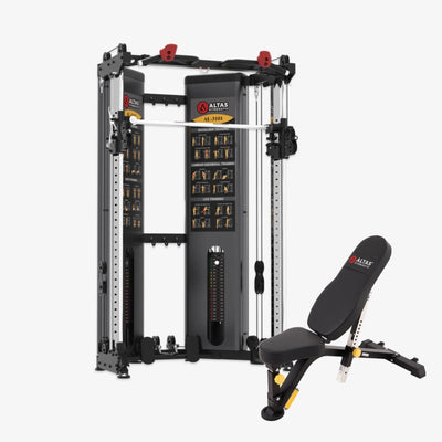 Altas Strength AL-3101 Folding Functional Smith + Bench Bundle Strength Altas Strength