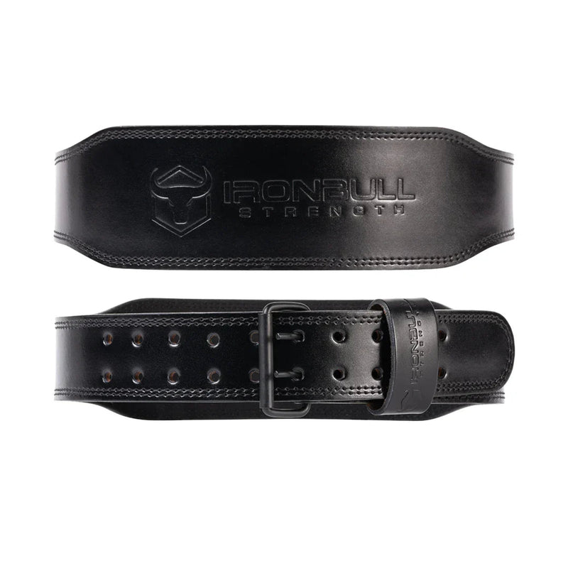 Iron Bull Strength Unleash 7mm Leather Lifting Belt Lifting Belts Iron Bull Strength Black Small