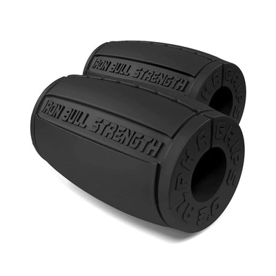 Iron Bull Strength Alpha Grips 3.0'' Accessories Iron Bull Strength Black