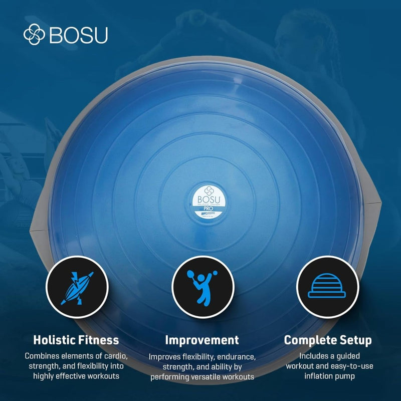 Bosu Ball Pro Balance Trainer Fitness Accessories Bosu Ball