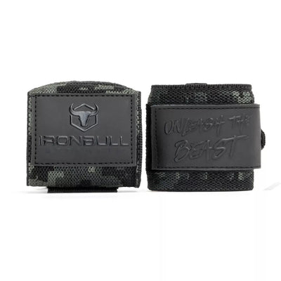 Unleash Wrist Wraps Accessories Iron Bull Strength Camo Black