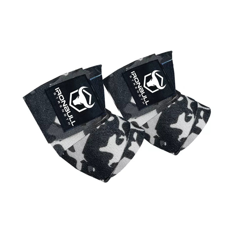 Iron Bull Strength Classic Elbow Wraps Elbow Wraps Iron Bull Strength Camo Gray  