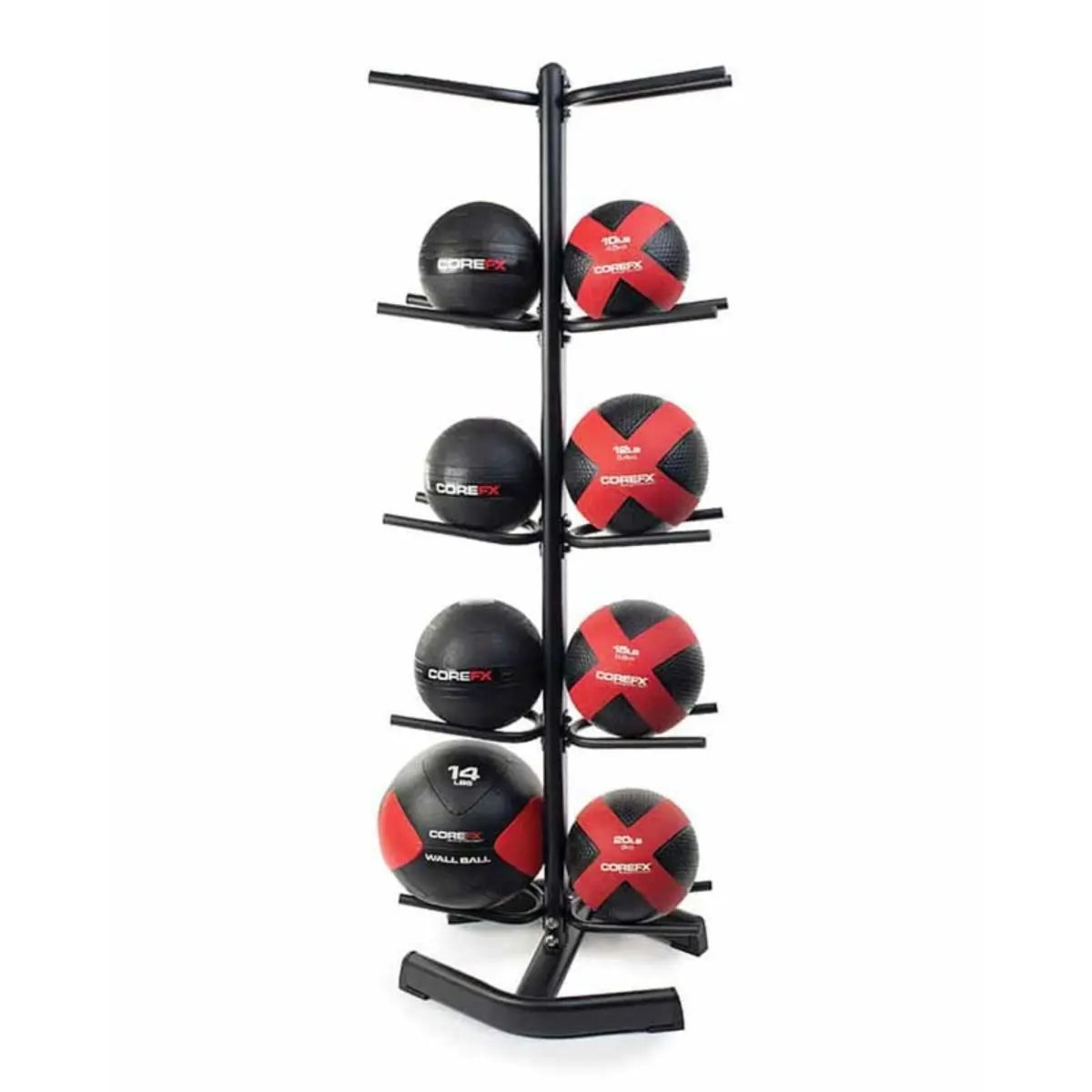 CoreFX Double Sided Medicine Ball Rack Storage CoreFX