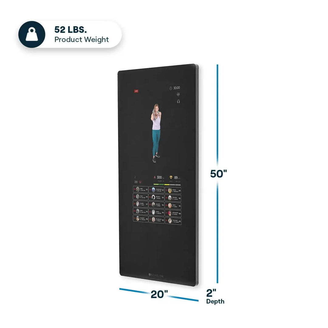 Echelon Reflect Mirror 50" Connected Fitness Echelon