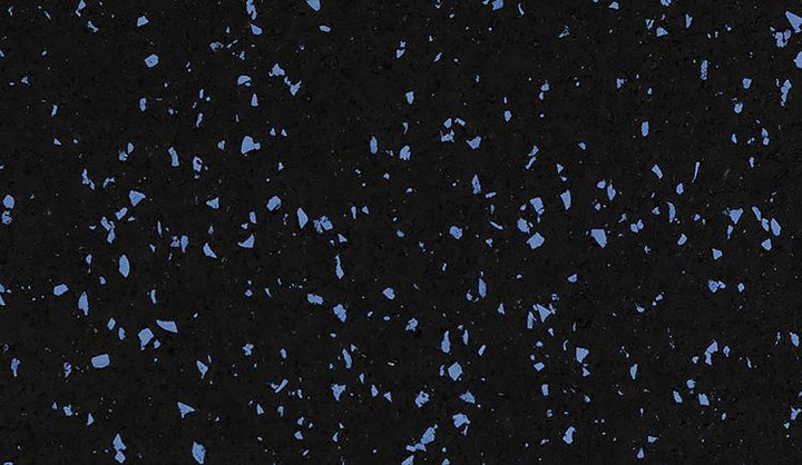 Ecore Basic Fit 8mm Interlocking Rubber Tile Flooring Ecore International Buff Blue 10 EL01