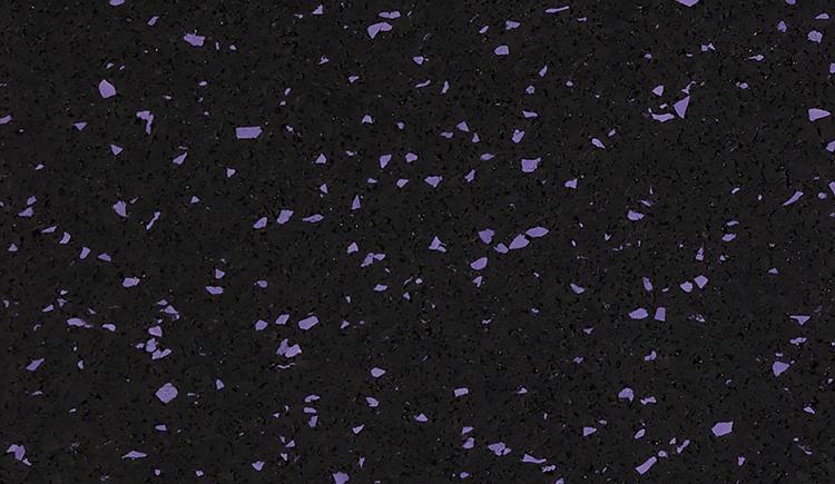 Ecore Basic Fit 8mm Interlocking Rubber Tile Flooring Ecore International Pumpin Purple EL09