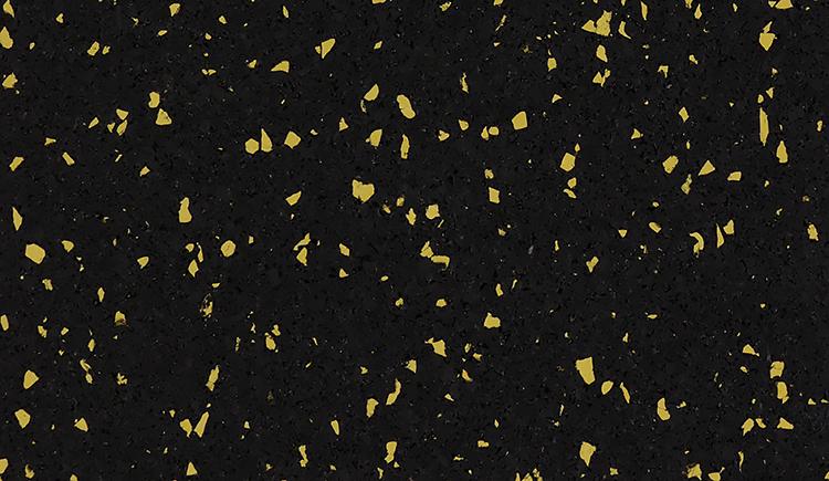 Ecore Basic Fit 8mm Interlocking Rubber Tile Flooring Ecore International Yellow Surge EL07