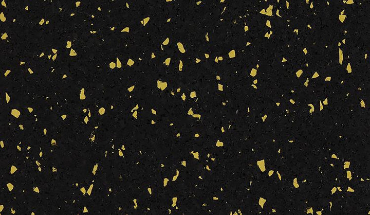 Ecore Basic Fit 8mm Interlocking Rubber Tile Flooring Ecore International Yellow Surge EL07